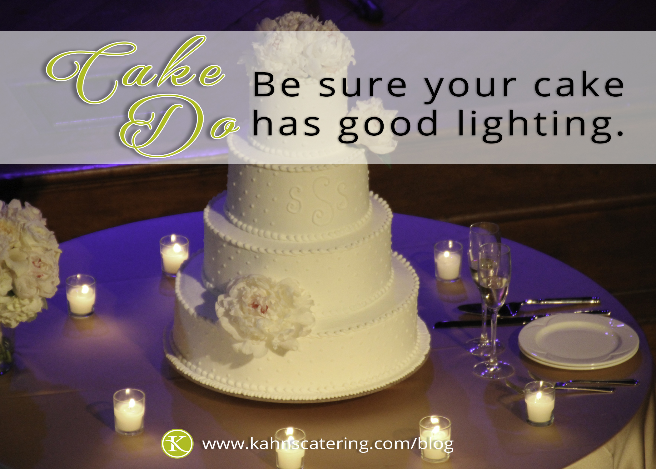 4 Tips to Enjoy Your Wedding Cake More Kahns Catering