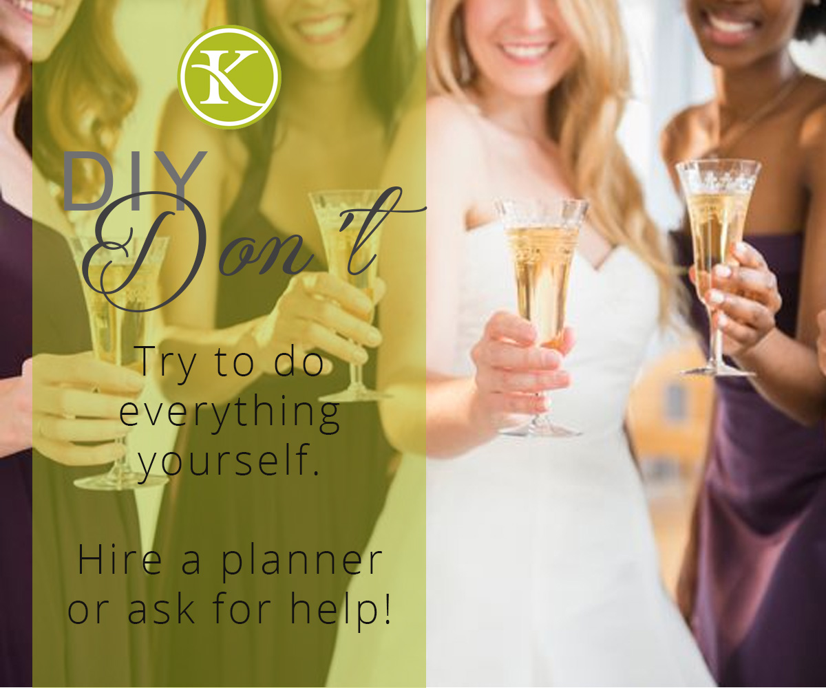 The Do S And Don Ts Of A Diy Wedding Kahns Catering