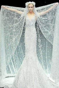 Wedding Trends Dramatic Capes Veils Kahns Catering Kahn S Catering With Wedding Trends