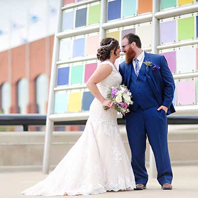 Featured Indiana State Museum Wedding: Kim + Mike